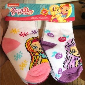 Sunny day Nickkelodeon socks new